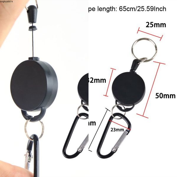 dhl telescopic keychain creative key rings wire rope buckle outdoor carabiner telescopic key buckle for camping hiking, Silver
dhl telescopic keychain creative key rings wire rope buckle outdoor carabiner telescopic key buckle for camping hiking, Silver