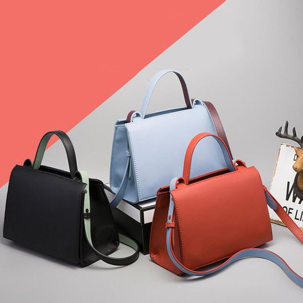 women's bag trendy contrast color shoulder bag texture custom fashion female wild style messenger female a30
women's bag trendy contrast color shoulder bag texture custom fashion female wild style messenger female a30