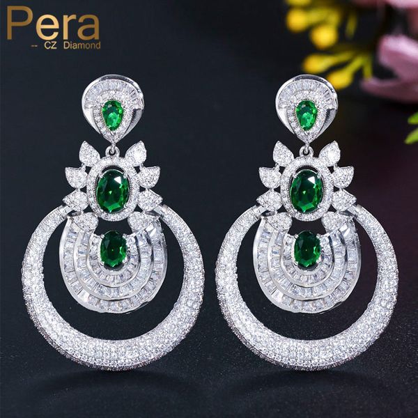 pera bold shiny green emerald cubic zirconia large drop long bridal wedding dangle earrings for bride party jewerly er431, Golden;silver
pera bold shiny green emerald cubic zirconia large drop long bridal wedding dangle earrings for bride party jewerly er431, Golden;silver