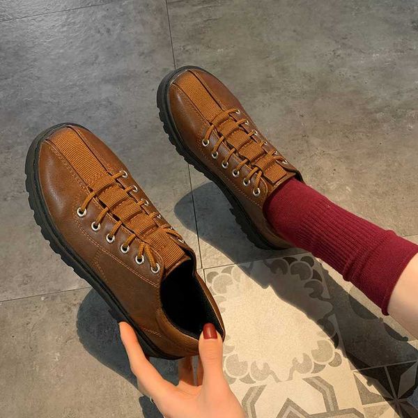 shoes woman 2019 designer women oxfords women's all-match round toe autumn british style casual female sneakers, Black 
shoes woman 2019 designer women oxfords women's all-match round toe autumn british style casual female sneakers, Black