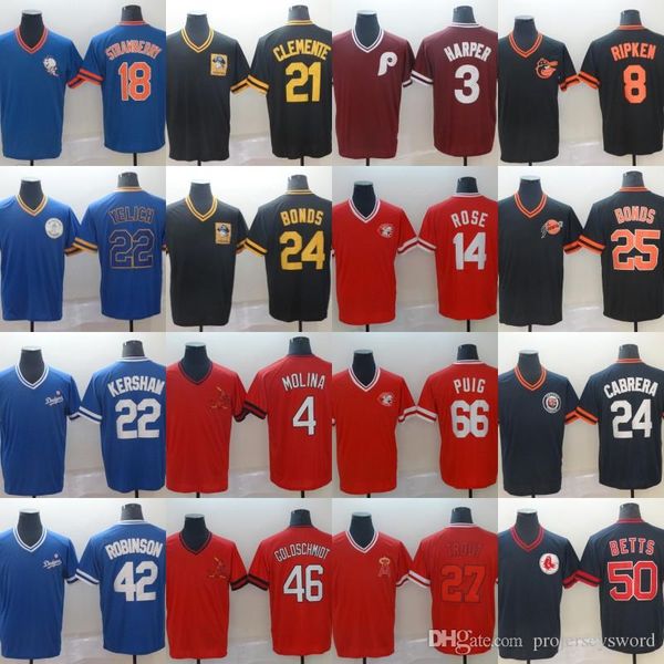 Mens Jersey Cheap Barry Bonds Roberto Clemente Darryl Strawberry Bryce Harper Mookie Betts Yadier Molina Paul Goldschmidt Christian Yelich
Mens Jersey Cheap Barry Bonds Roberto Clemente Darryl Strawberry Bryce Harper Mookie Betts Yadier Molina Paul Goldschmidt Christian Yelich