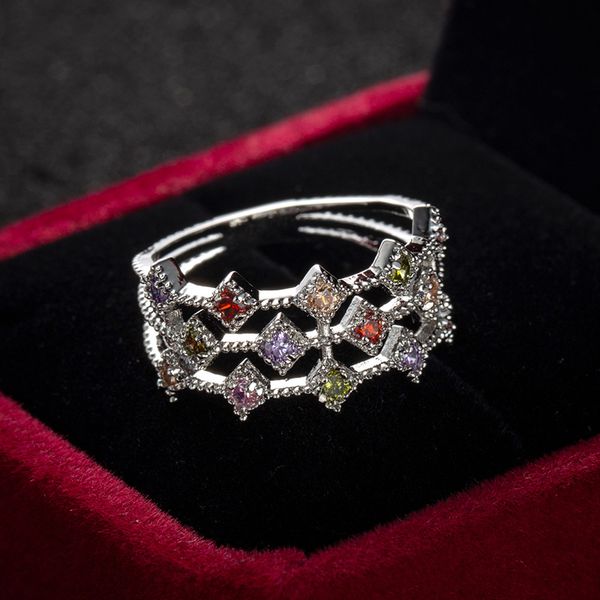 multi-layer colorful zircon finger ring saprkling crystal s925 wedding engagement party jewelry girls ladies gift ring size 6-10, Slivery;golden
multi-layer colorful zircon finger ring saprkling crystal s925 wedding engagement party jewelry girls ladies gift ring size 6-10, Slivery;golden