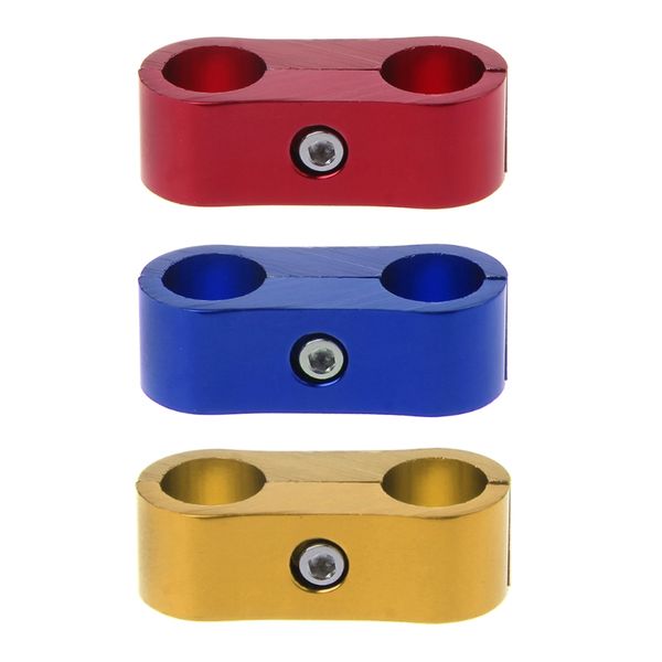 stepped billet dual an4 4an 11mm braided hose separator clamp cable fastener new
stepped billet dual an4 4an 11mm braided hose separator clamp cable fastener new