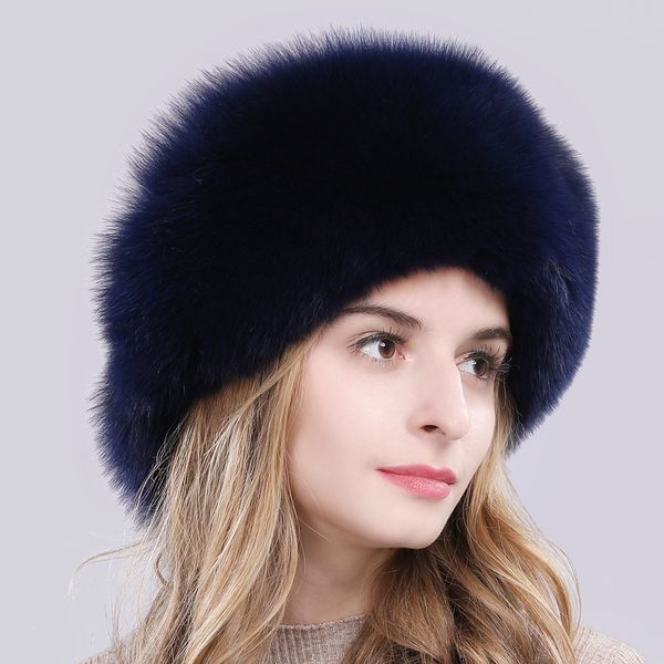 women russia winter natural real fox fur bomber hats warm soft fluffy genuine fox fur cap luxurious good quality real fur hat, Blue;gray
women russia winter natural real fox fur bomber hats warm soft fluffy genuine fox fur cap luxurious good quality real fur hat, Blue;gray