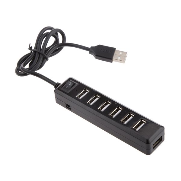 высокоскоростной 7-портовый usb hub 2.0 multi splitter расширения pc ноутбук адаптер
высокоскоростной 7-портовый usb hub 2.0 multi splitter расширения pc ноутбук адаптер