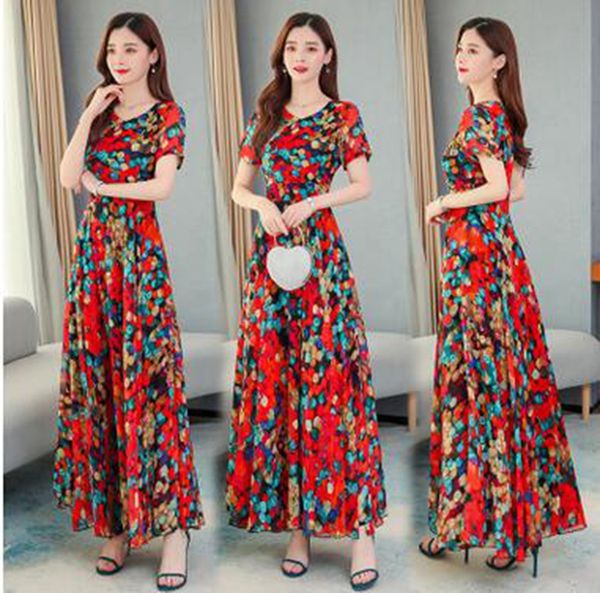 wholesale women's spring and summer new women's body in the long short-sleeved chiffon swing beach knee dress, Black;gray
wholesale women's spring and summer new women's body in the long short-sleeved chiffon swing beach knee dress, Black;gray