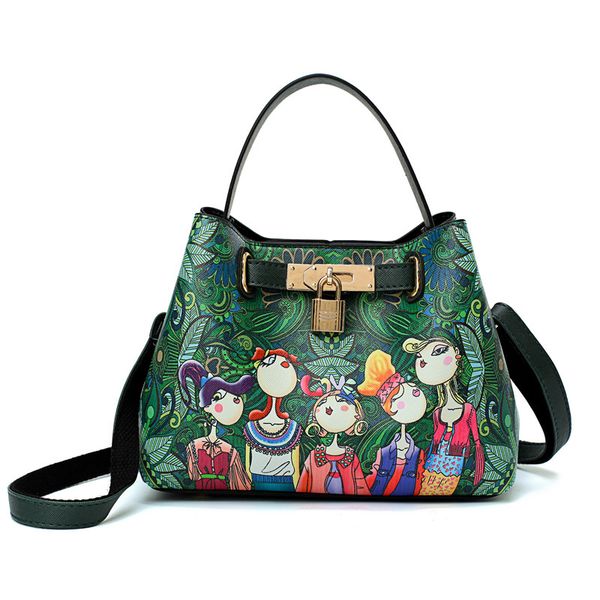 women's bag 2020 new korean tide print handbag simple fashion portable shoulder bag pu leather lock ladies
women's bag 2020 new korean tide print handbag simple fashion portable shoulder bag pu leather lock ladies