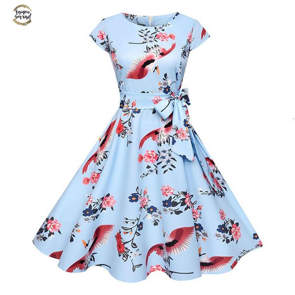 summer women floral dress 50s vintage casual elegant print o neck party work office dress rockabilly vestidos designer clothes, Black;gray
summer women floral dress 50s vintage casual elegant print o neck party work office dress rockabilly vestidos designer clothes, Black;gray
