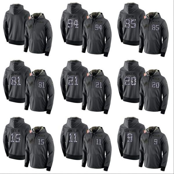 2019 detroit men lion #94 #85 #81 #21 #15 #11 #9 any number any name salute to service player performance hoodie, Blue;black
2019 detroit men lion #94 #85 #81 #21 #15 #11 #9 any number any name salute to service player performance hoodie, Blue;black