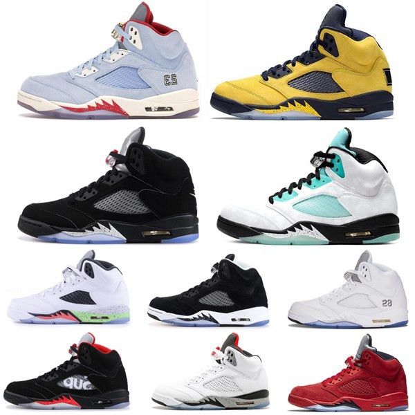 new 5s black metallic 3m reflect black white grape oreo basketball shoes men 5s red suede white cement sports sneakers size 7 - 13, White;red
new 5s black metallic 3m reflect black white grape oreo basketball shoes men 5s red suede white cement sports sneakers size 7 - 13, White;red