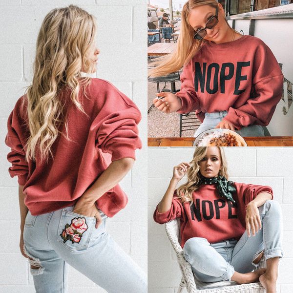 women hoodie o neck long sleeve sweatshirt jumper letter print hooded pullover, Black
women hoodie o neck long sleeve sweatshirt jumper letter print hooded pullover, Black