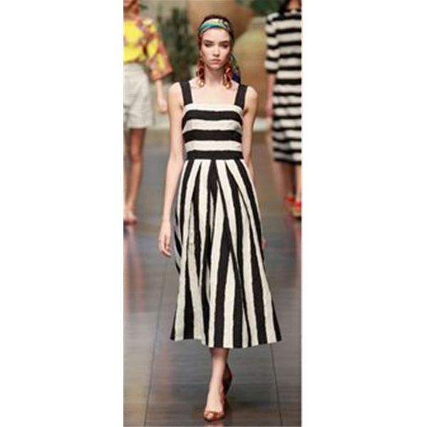 fashion women boho black white striped sleeveless long maxi dress ladies casual summer beach party a-line sundress plus size, Black;gray
fashion women boho black white striped sleeveless long maxi dress ladies casual summer beach party a-line sundress plus size, Black;gray