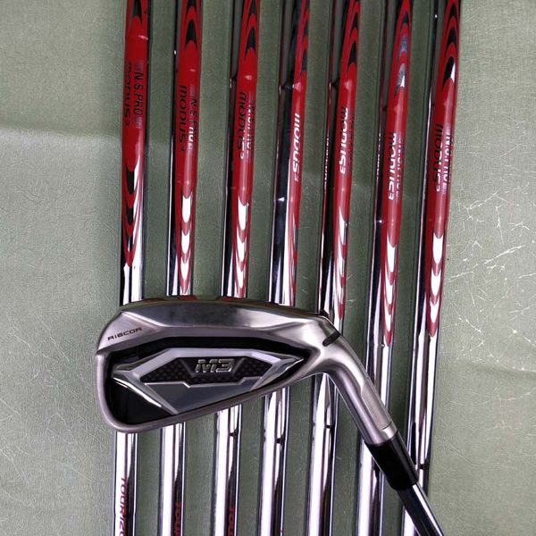 

brand new m3 iron sets m3 golf irons golf clubs 4-9p r/s flex steel/graphite shaft with head cover