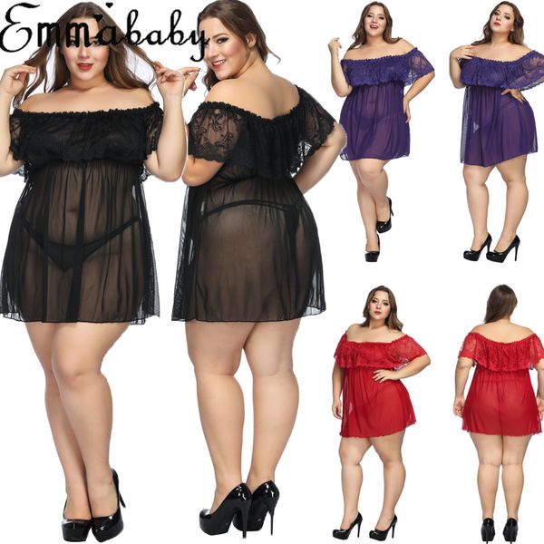 thefound women lace lingerie nightwear robe babydoll solid sleepwear night dress christmas, Black;white
thefound women lace lingerie nightwear robe babydoll solid sleepwear night dress christmas, Black;white