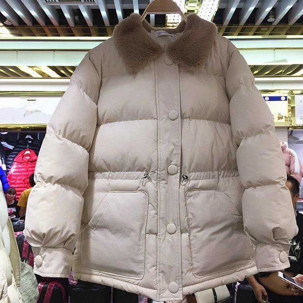 nicemix women fur collar cotton padded coat ladies warm thick parkas winter coat female down jacket for office lady office, Black
nicemix women fur collar cotton padded coat ladies warm thick parkas winter coat female down jacket for office lady office, Black