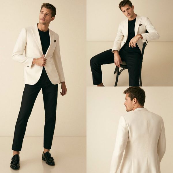 handsome ivory groom tuxedos groomsmen peaked lapel man suit wedding men's blazer suits custom made (jacket+pants), Black;gray
handsome ivory groom tuxedos groomsmen peaked lapel man suit wedding men's blazer suits custom made (jacket+pants), Black;gray