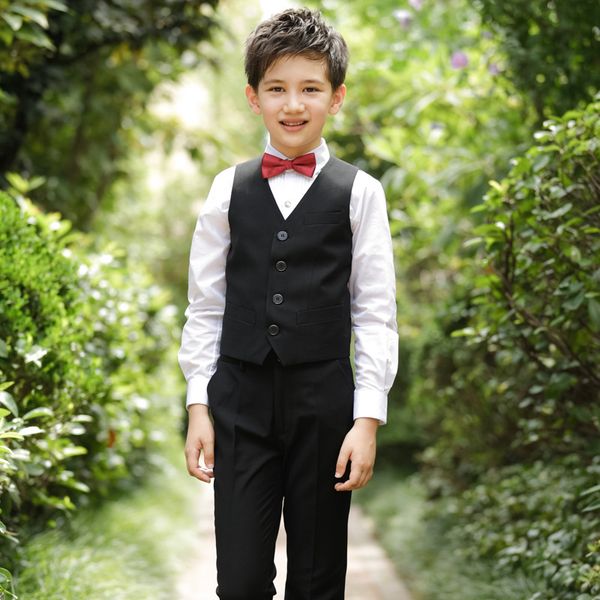 fashion children baby boy suit gentleman long sleeve shirt + tie vest + trousers 3pcs formal children's clothes jongen attire, Blue
fashion children baby boy suit gentleman long sleeve shirt + tie vest + trousers 3pcs formal children's clothes jongen attire, Blue