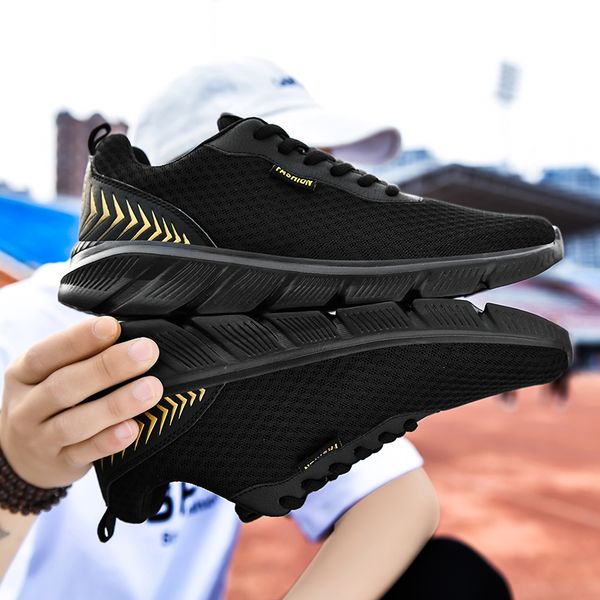 2020 new mesh shoes men light breathable sneakers zapatillas hombre non-slip wear-resistant men casual shoes 13 14, Black
2020 new mesh shoes men light breathable sneakers zapatillas hombre non-slip wear-resistant men casual shoes 13 14, Black
