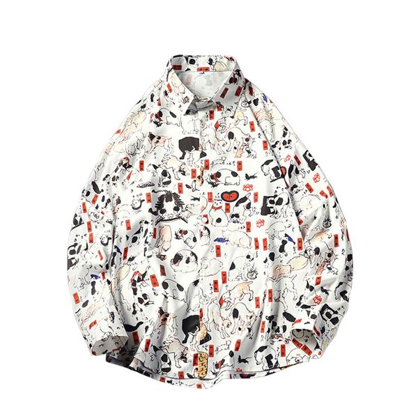 autumn large sizes men long sleeve shirt funny pattern mens shirts -5xl men shirt long sleeve, White;black
autumn large sizes men long sleeve shirt funny pattern mens shirts -5xl men shirt long sleeve, White;black