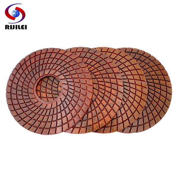 rijilei 4pcs longer life 6inch diamond copper polishing pad for wet polishing and grinding concrete floor marble granite stone
rijilei 4pcs longer life 6inch diamond copper polishing pad for wet polishing and grinding concrete floor marble granite stone