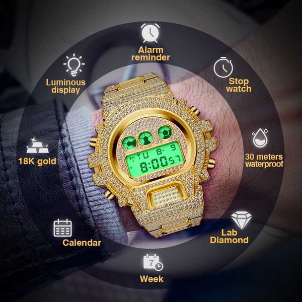 relogio masculino missfox men's watches led digital quartz 18k gold watch men g style proof male wrist watches, Slivery;brown
relogio masculino missfox men's watches led digital quartz 18k gold watch men g style proof male wrist watches, Slivery;brown