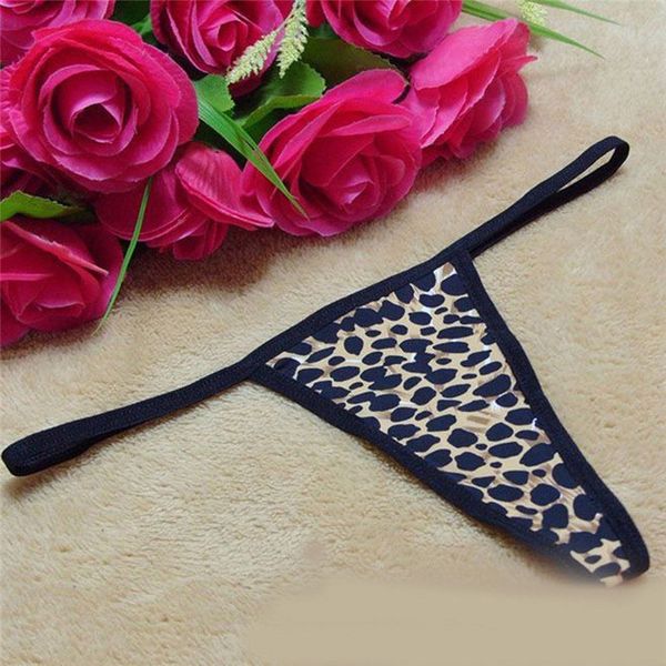 women cotton g string thongs low waist panties ladies' seamless underwear black red white skin leopard print, Black;white
women cotton g string thongs low waist panties ladies' seamless underwear black red white skin leopard print, Black;white