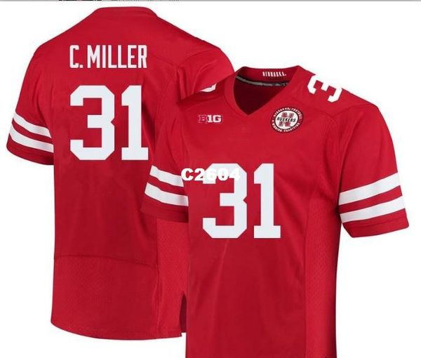 cusom men nebraska cornhuskers collin miller #31 real full embroidery college jersey size s-4xl or custom any name or number jersey, Black;red
cusom men nebraska cornhuskers collin miller #31 real full embroidery college jersey size s-4xl or custom any name or number jersey, Black;red