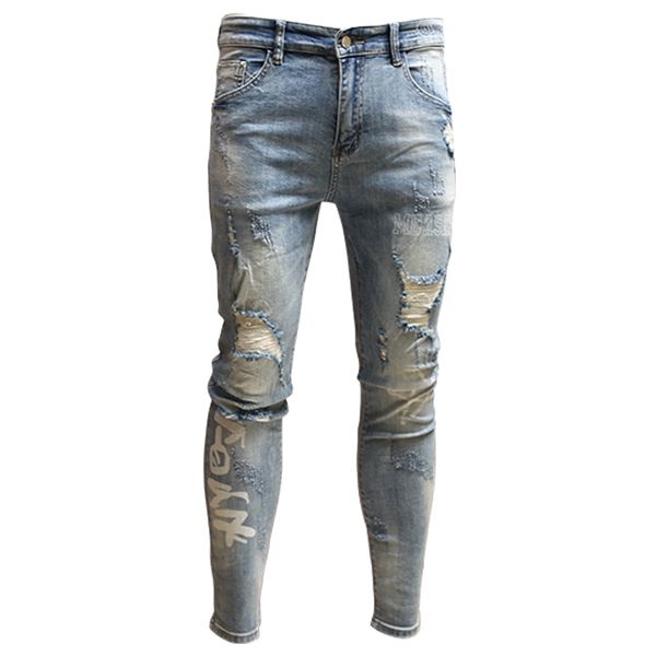 streetwear skinny ripped jeans men light blue jean pants for cowboys men psmj73
streetwear skinny ripped jeans men light blue jean pants for cowboys men psmj73