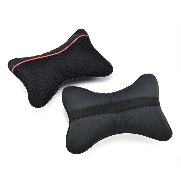 2pcs luxury black leather auto car travel neck rest cushion headrest car pillows
2pcs luxury black leather auto car travel neck rest cushion headrest car pillows