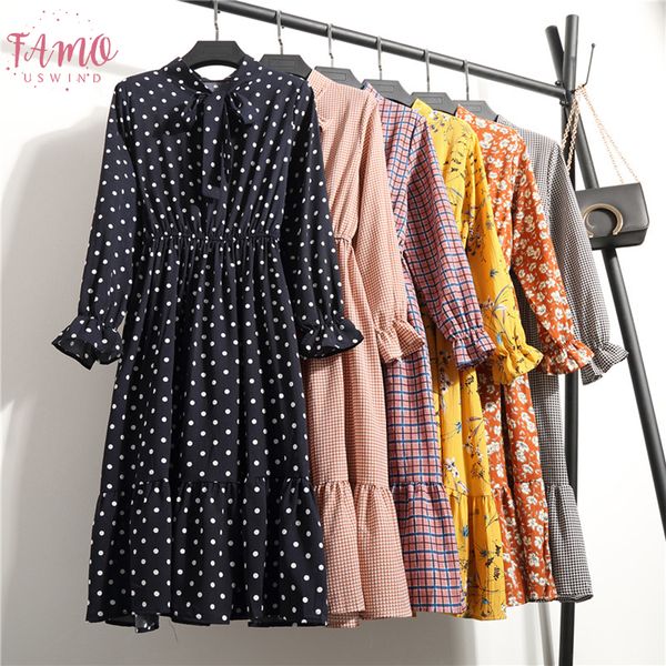 casual chiffon shirt dress office plaid vintage dresses women polka dot 2020 spring autumn red floral midi vestidos female, Black;gray
casual chiffon shirt dress office plaid vintage dresses women polka dot 2020 spring autumn red floral midi vestidos female, Black;gray