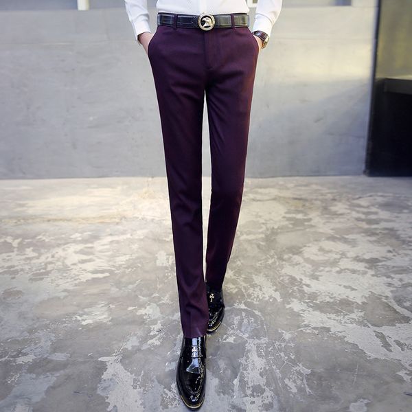 classic pure color men suit pant size xxl xxxl business banquet men dress pants 2019 new black leisure trousers slim design, White;black
classic pure color men suit pant size xxl xxxl business banquet men dress pants 2019 new black leisure trousers slim design, White;black