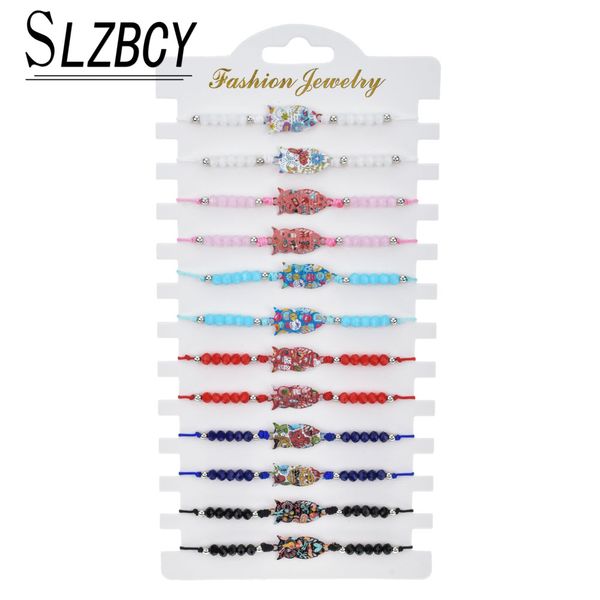 12 pcs/lot colorful animal owl charm braided bracelets set for women bohemia adjustable rope crystal beads bracelet jewelry gift, Golden;silver
12 pcs/lot colorful animal owl charm braided bracelets set for women bohemia adjustable rope crystal beads bracelet jewelry gift, Golden;silver