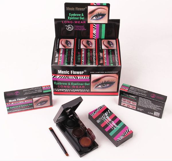 music flower brand eyebrow gel 3colors eyeliner gel with brushes kit long lasting eyeliner waterproof eyes makeup set good quality
music flower brand eyebrow gel 3colors eyeliner gel with brushes kit long lasting eyeliner waterproof eyes makeup set good quality