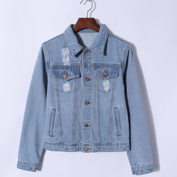 women's jackets denim jacket for women 2021 autumn winter slim short cotton long sleeve jeans basic coats outwear wj82, Black;brown
women's jackets denim jacket for women 2021 autumn winter slim short cotton long sleeve jeans basic coats outwear wj82, Black;brown