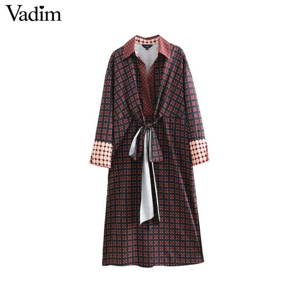 vadim geometric pattern midi dress bow tie sashes long sleeve side split retro casual loose mid calf dresses vestidos qa741, Black;gray
vadim geometric pattern midi dress bow tie sashes long sleeve side split retro casual loose mid calf dresses vestidos qa741, Black;gray