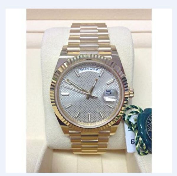 mens classic big day date 228238 40mm yellow gold silver diagonal motif index automatic movement watch, Slivery;brown
mens classic big day date 228238 40mm yellow gold silver diagonal motif index automatic movement watch, Slivery;brown