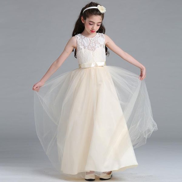 sweet 2020 new cut-out wedding princess long dress flower children's dress performance costume bow lace embroider for girl, Red;yellow
sweet 2020 new cut-out wedding princess long dress flower children's dress performance costume bow lace embroider for girl, Red;yellow