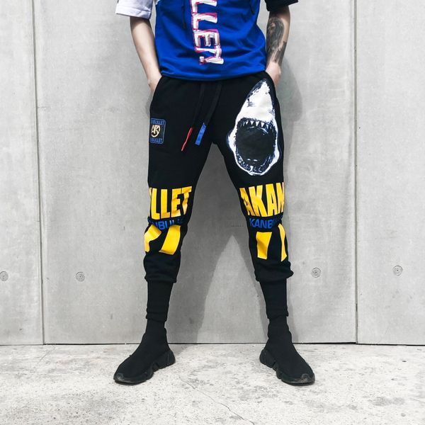 spring mens hip hop patchwork cargo ripped sweatpants joggers trousers male fashion full length pants, Black
spring mens hip hop patchwork cargo ripped sweatpants joggers trousers male fashion full length pants, Black