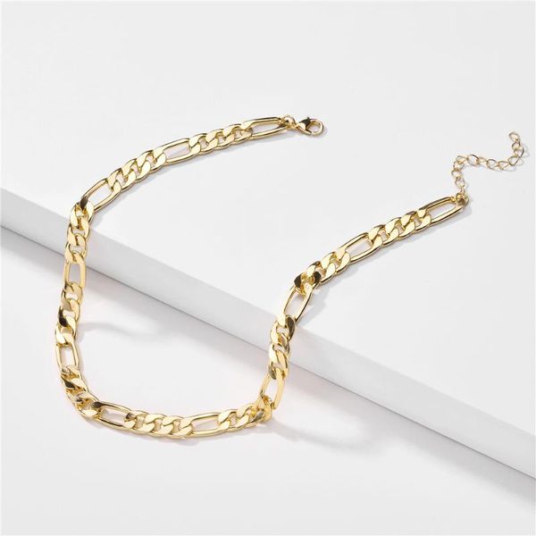 silver gold punk metal thick chain short necklace choker statement necklaces for women collar plating unique style
silver gold punk metal thick chain short necklace choker statement necklaces for women collar plating unique style