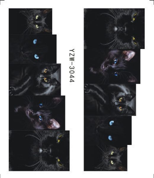 1 pcs black colors diy cat mixed nail sticker children lovely styles water decals temporary tattoos
1 pcs black colors diy cat mixed nail sticker children lovely styles water decals temporary tattoos