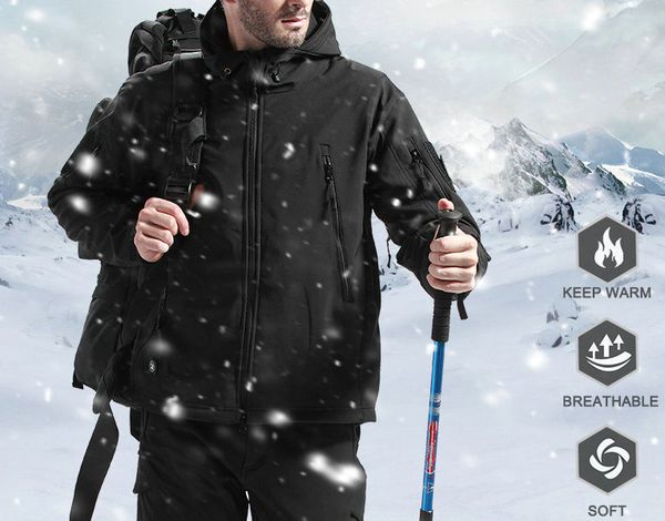 breathable anti-uv tactical jacket men fashion waterproof and windproof warm coat male soft shell material men clothing, Black;brown
breathable anti-uv tactical jacket men fashion waterproof and windproof warm coat male soft shell material men clothing, Black;brown