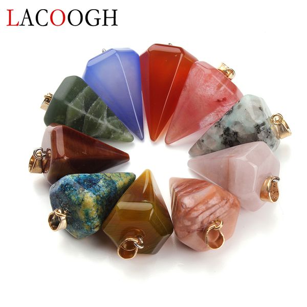 wholesale 5pcs/lot colorful natural stone conical charms pendants pendants for diy necklaces bracelets making jewelry findings, Silver
wholesale 5pcs/lot colorful natural stone conical charms pendants pendants for diy necklaces bracelets making jewelry findings, Silver