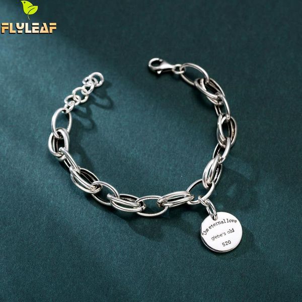 flyleaf round tag letter love thick chain real 925 sterling silver bracelets for women fine jewelry bracelets & bangles vintage, Golden;silver
flyleaf round tag letter love thick chain real 925 sterling silver bracelets for women fine jewelry bracelets & bangles vintage, Golden;silver