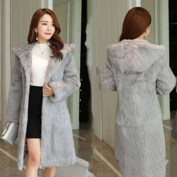 90 cm long plus size s - 8xl hooded natural fur coats outerwear women real fur jackets 2018 autumn winter new collection, Black
90 cm long plus size s - 8xl hooded natural fur coats outerwear women real fur jackets 2018 autumn winter new collection, Black