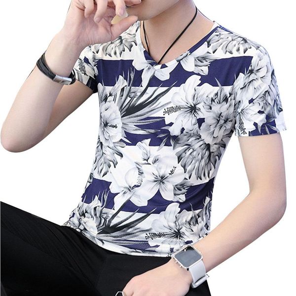t 2019 new summer men collar tshirt fashion missky shirt short sleeves v for men clothes young stretch male slim boekp, Black
t 2019 new summer men collar tshirt fashion missky shirt short sleeves v for men clothes young stretch male slim boekp, Black