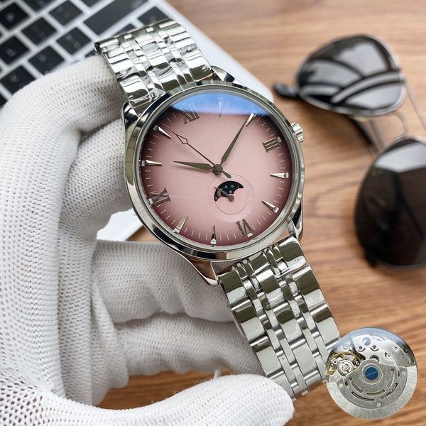 watches mens automatic movement watch 40mm 316 stainless steel strap wristwatches fashion style high quality, Slivery;brown
watches mens automatic movement watch 40mm 316 stainless steel strap wristwatches fashion style high quality, Slivery;brown