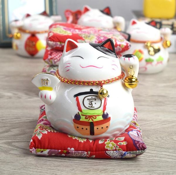 lucky cat ceramic coins tank porcelain cat piggy bank living room decor mascot crafts cute cat statue pottery money box 05573
lucky cat ceramic coins tank porcelain cat piggy bank living room decor mascot crafts cute cat statue pottery money box 05573