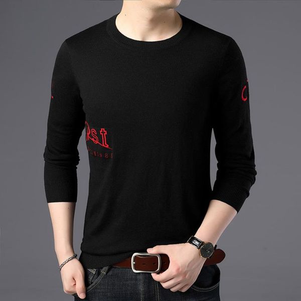 mens knit sweater pullover basic o neck for autumn winter print fashion casual bo24351228, White;black
mens knit sweater pullover basic o neck for autumn winter print fashion casual bo24351228, White;black