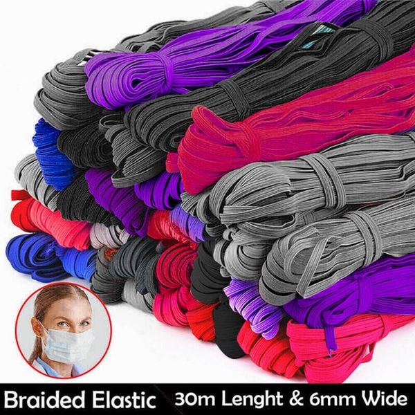 braiding cords elastic bands rope diy sewing crafts making 6mm width 30 cm length mask hanging ear line t
braiding cords elastic bands rope diy sewing crafts making 6mm width 30 cm length mask hanging ear line t
