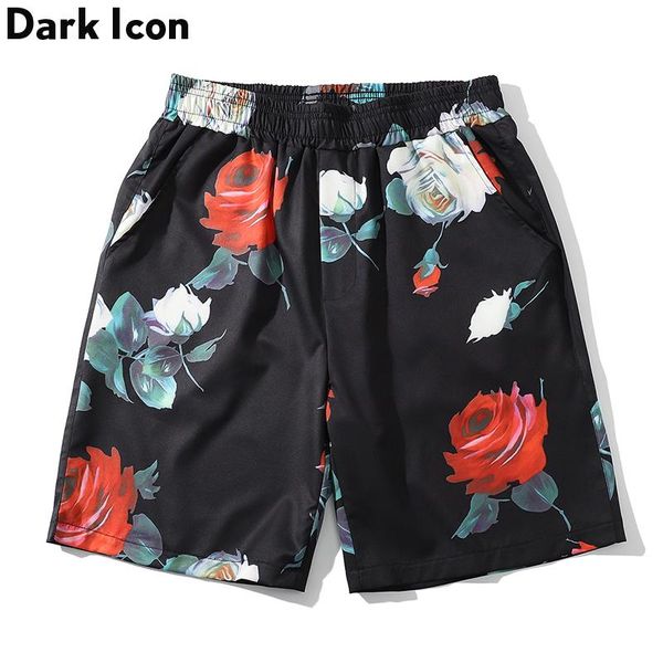 dark icon rose print hawaii shorts men fashion casual shorts front pocket streetwear shorts elastic waist joggers, White;black
dark icon rose print hawaii shorts men fashion casual shorts front pocket streetwear shorts elastic waist joggers, White;black